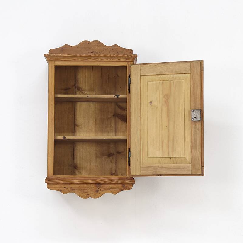 Rustic Farmhouse Kitchen Wall / Hanging Cabinet from Pine