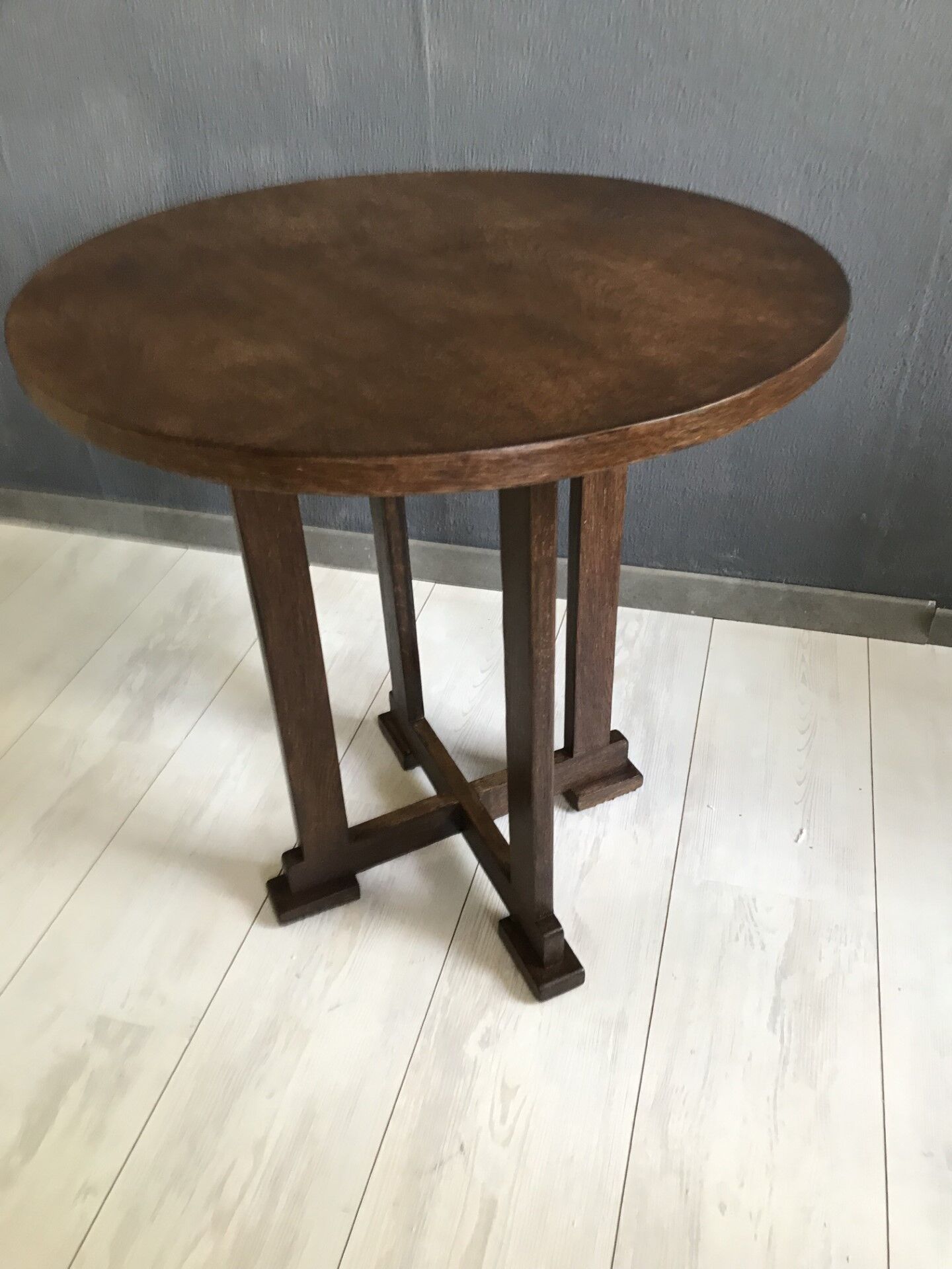 Table d’appoint Art Déco Chêne des années 1930