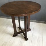 Art Deco Sidetable 1930s Oak
