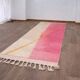 Berber Boujaad rug - handwoven hallway rug size 75/300 cm