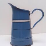 Broc, blue enamelled pourer, white led
