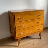 Chest of drawers 3 drawers compass feet