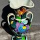 Vase Amphore céramique Vallauris signé JTF - H 30 cm