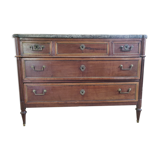 Louis XVI style chest of drawers clover lock