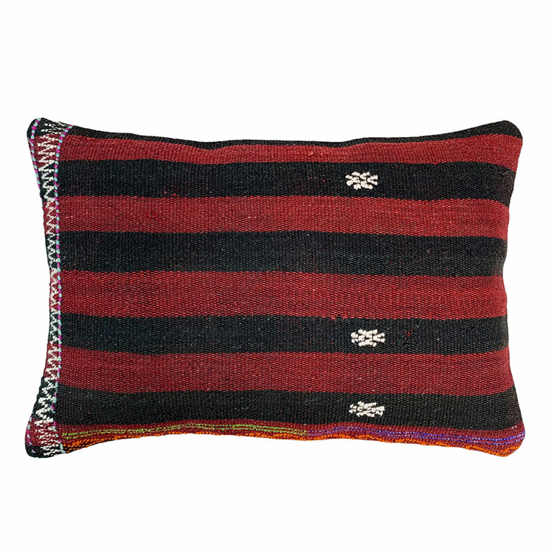 Housse de coussin kilim turque vintage faite à la main 40x60 cm