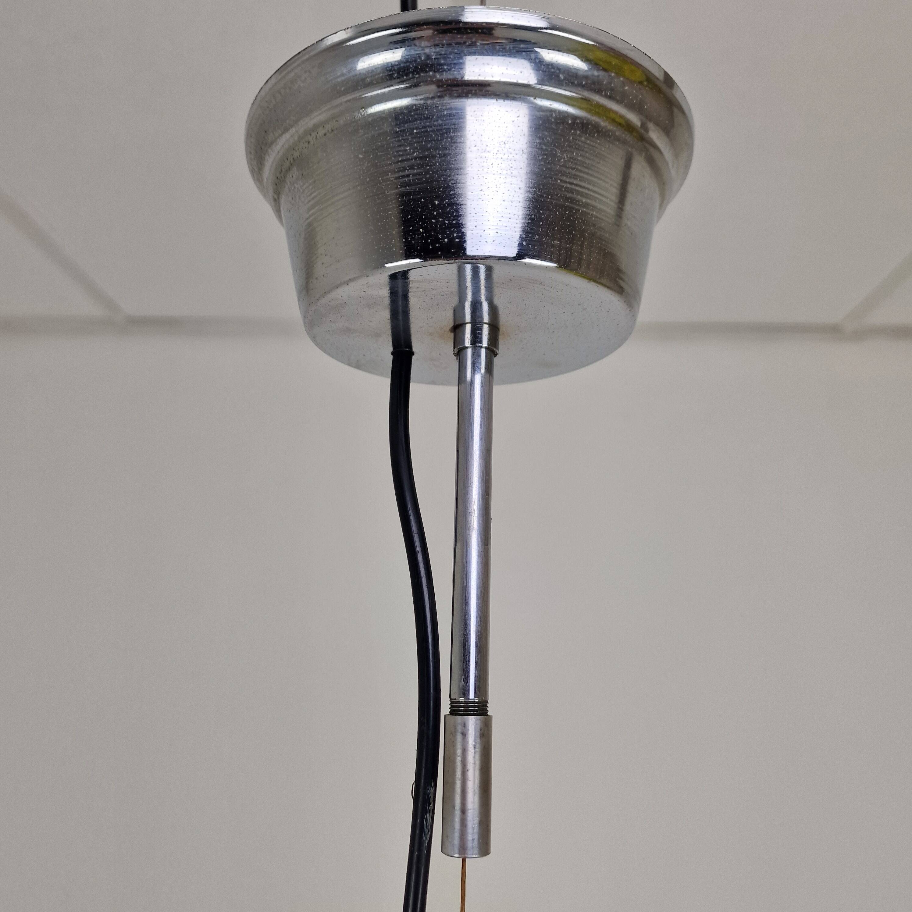 Large Murano Glass Pendant Light by Carlo Nason for Mazzega – Italy 1970's