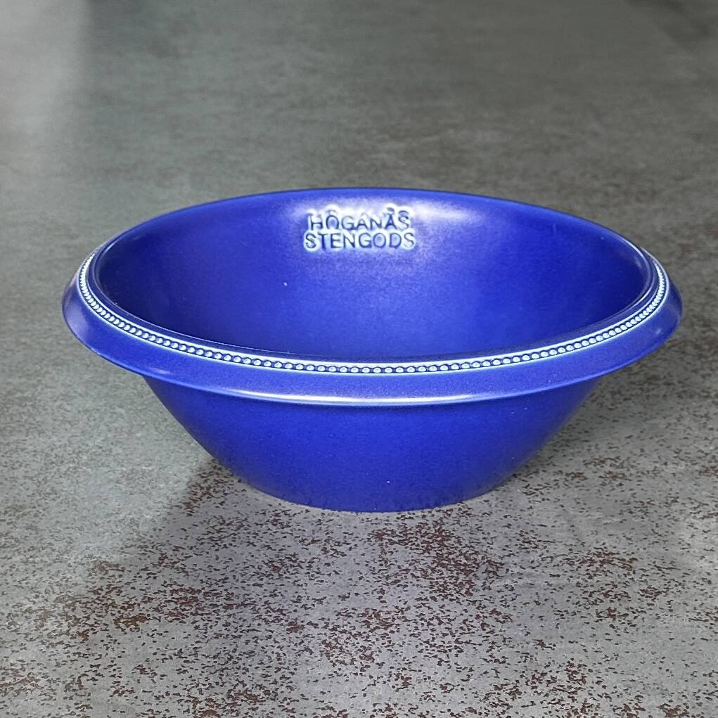 Small Vintage Ceramic Salad Bowl Höganäs Stengods - Scandinavian