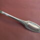 Set of 6 mocha spoons in silver metal christofle