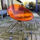 Eros Orange chair by designer Philippe Starck for Kartell