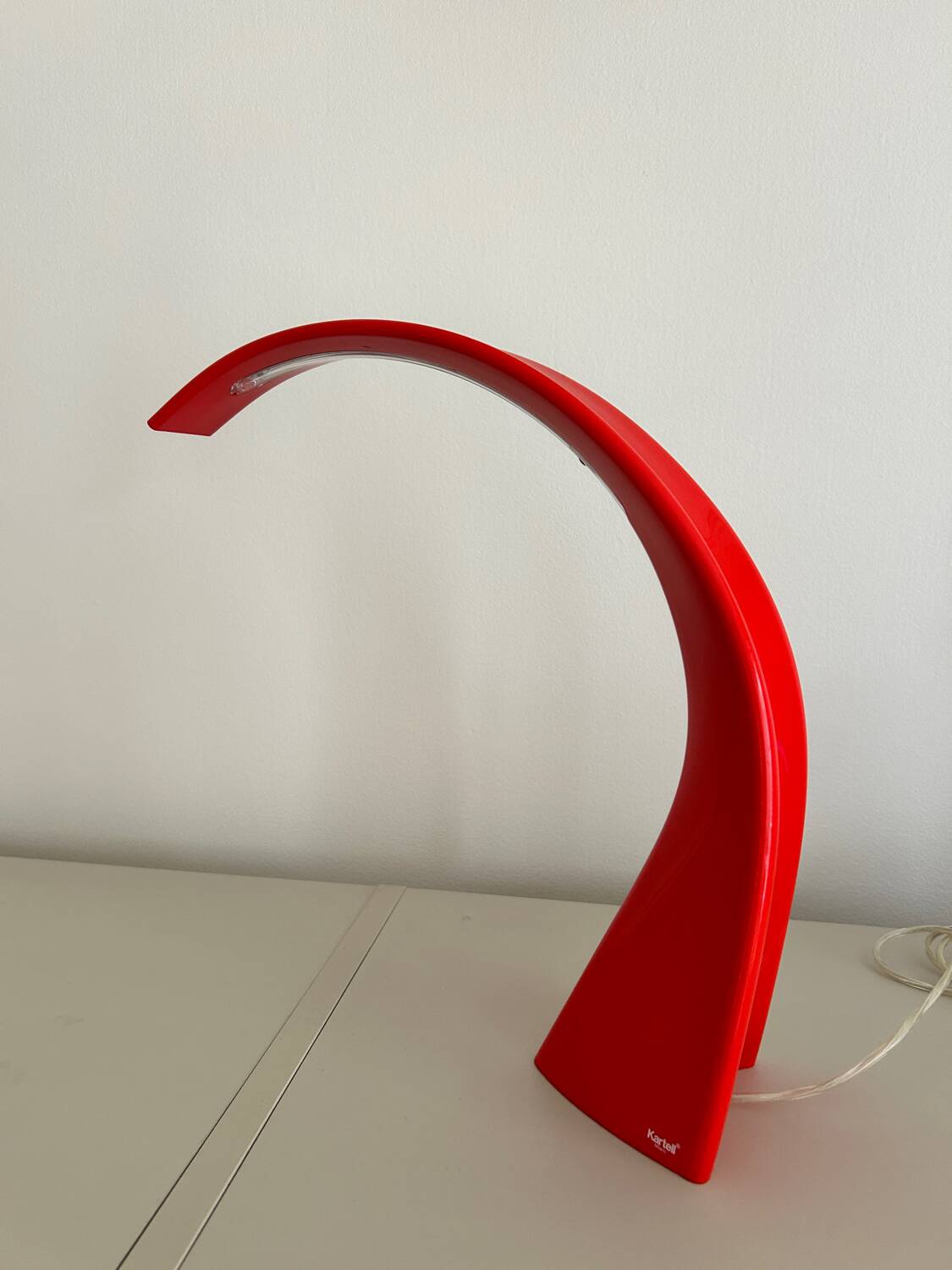 Kartell Table Lamp TAJ in red
