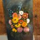 Huile sûr toile bouquet de fleurs