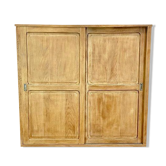 Armoire parisienne en chêne massif