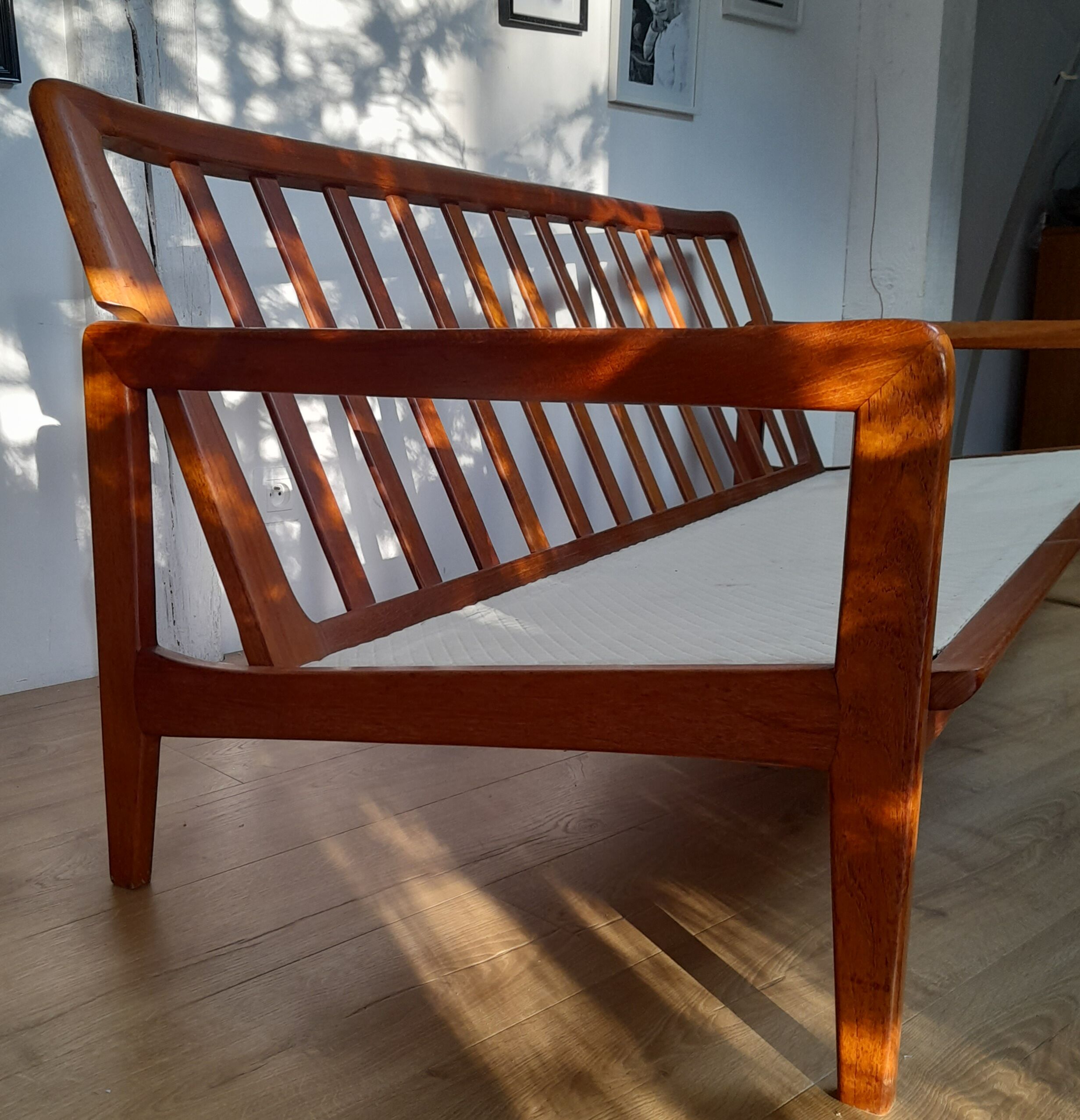 Scandinavian sofa fabric vintage buckle