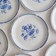 Set of 10 Moulin des Loups dinner plates, Alain