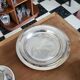 Plat en métal argenté  Christofle