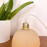 Opaline pendant light gradient colors