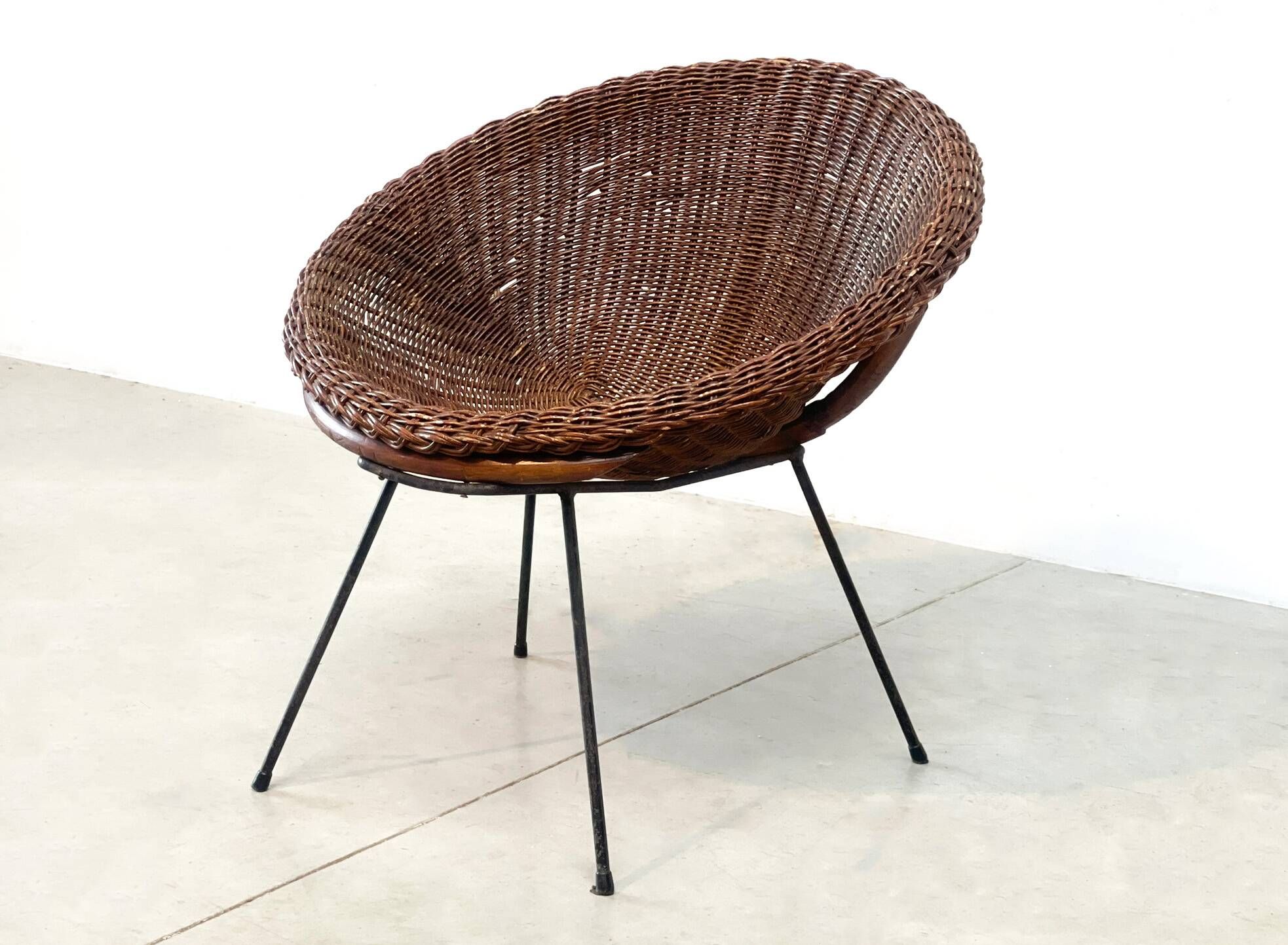 Fauteuil en rotin