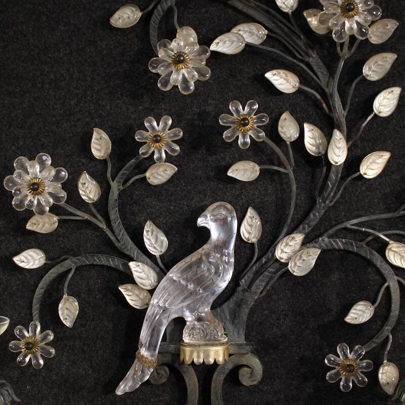 Great 20th-century Italian wall light by Banci, Florence