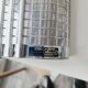Corbeille murale industrielle en inox
