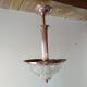Suspension Ezan verre et cuivre