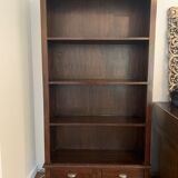Solid wood library