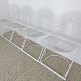 Set of 4 Vintage Postmodern Cantilever ' Swing ' Dining Chairs By Jutta & Herbert Ohl For Rosenthal