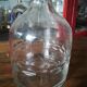 Chiseled glass carafe