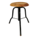 Bauhaus swivel stool, Czechoslovakia, 1960s