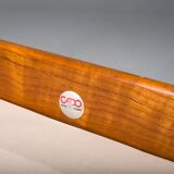 Ensemble de fauteuil à dossier haut et ottoman Senator en teck par Ole Wanscher pour Poul Jeppesen Collectors, Cado, années 1960