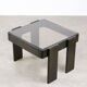 Table basse vintage par Gianfranco Frattini, années 1970
