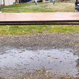 Industrial Table Iron and Wood