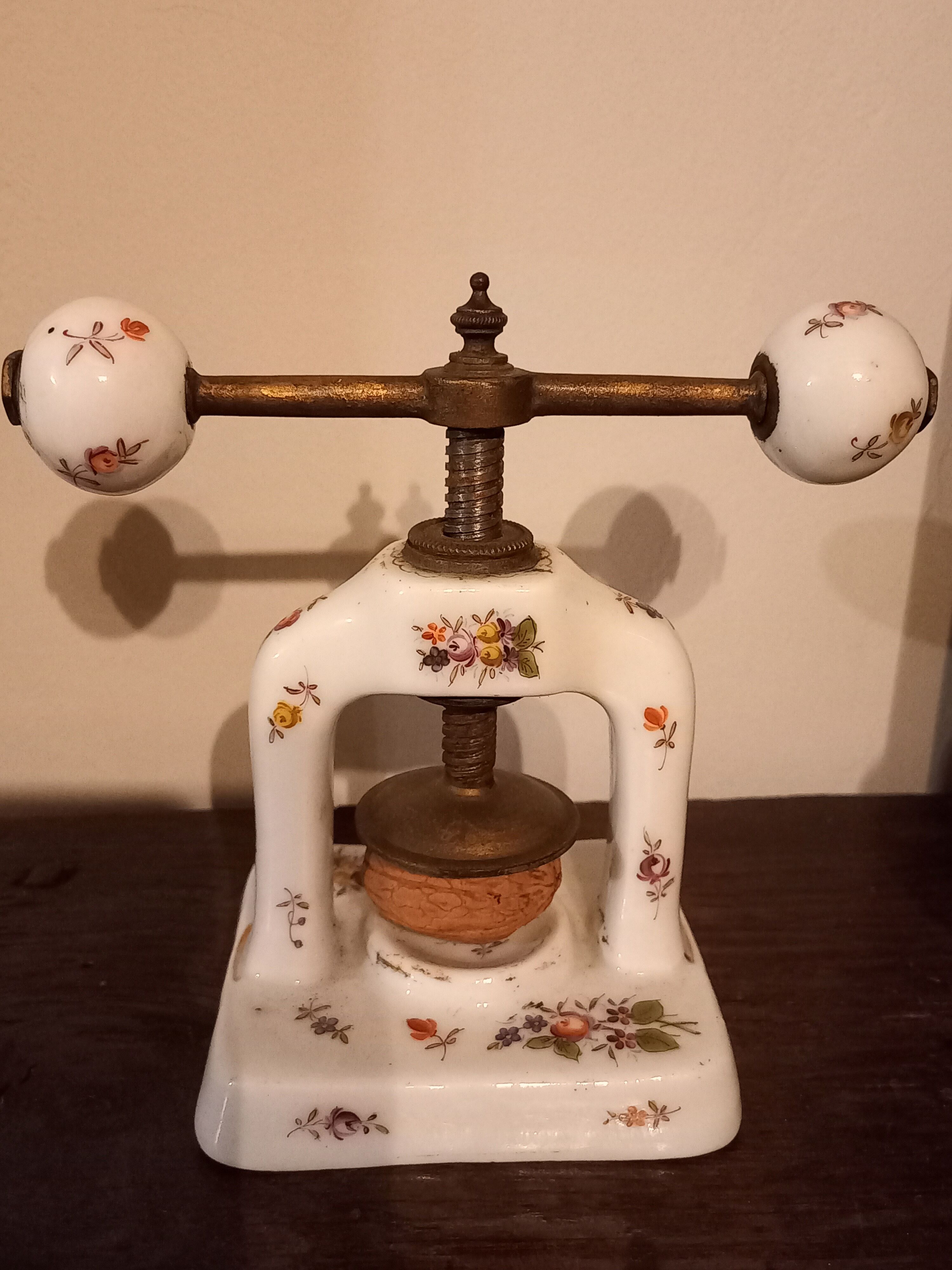 Antique and rare porcelain nutcracker