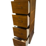 solid oak workshop cabinet, 1950