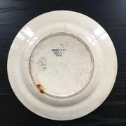 Assiette terre de fer