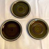Set of 2 saucers and a Mayan Marianne Westman plate