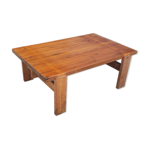 Table basse en pin massif
