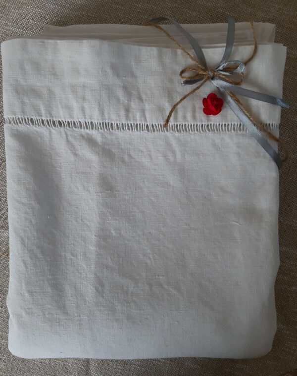 Old linen sheet