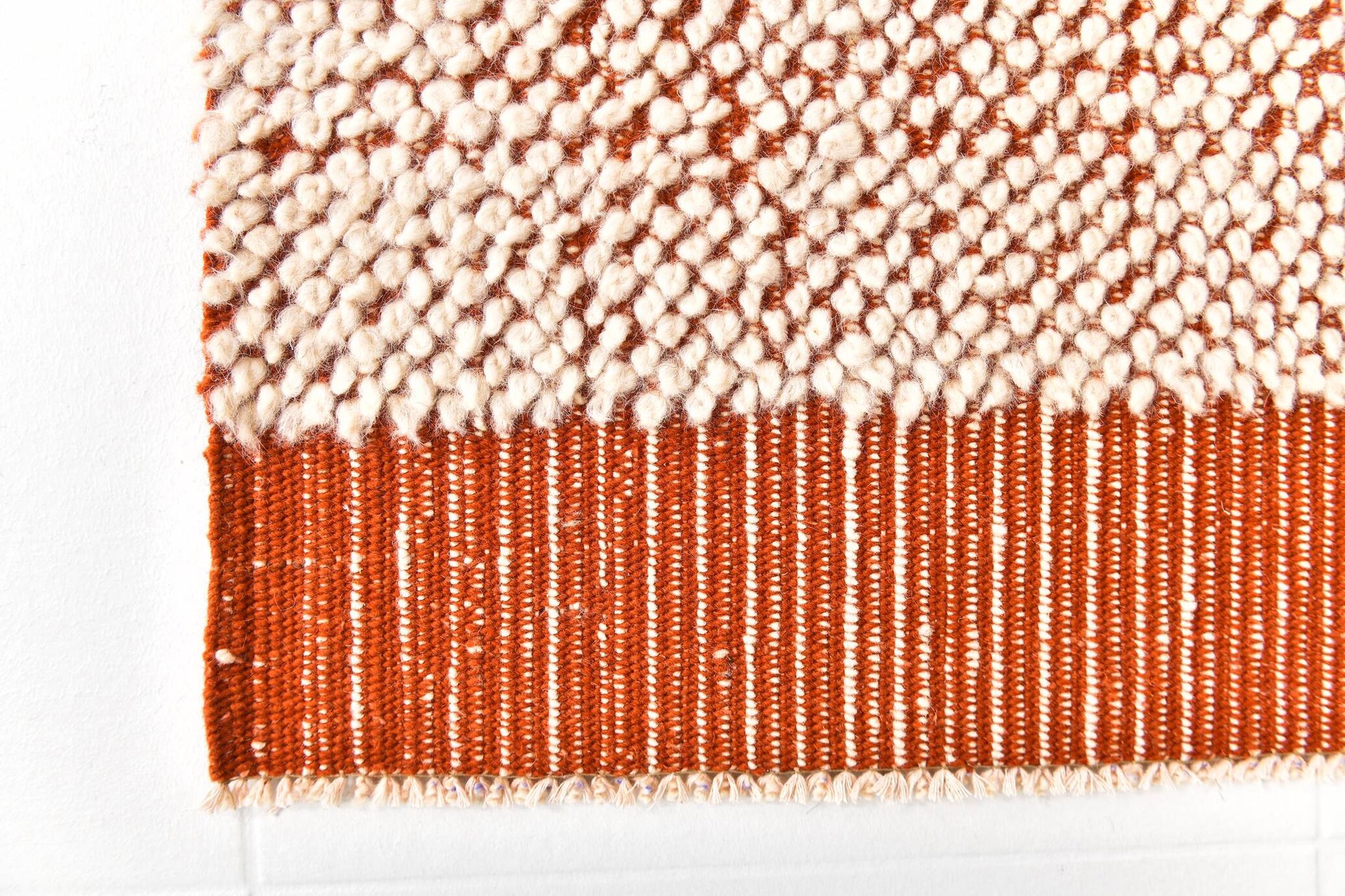 6x10 Terracotta Vintage Kilim Rug, 195x300Cm