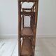 Vintage rattan shelf
