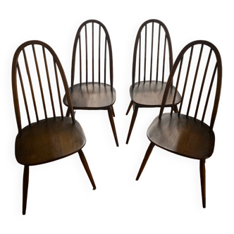 Lot de 6 chaises Ercol 365 / 1979