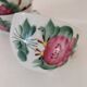 4 tasses scandinaves peintes main Arnold Wiig - Ostfriesland années 50-60
