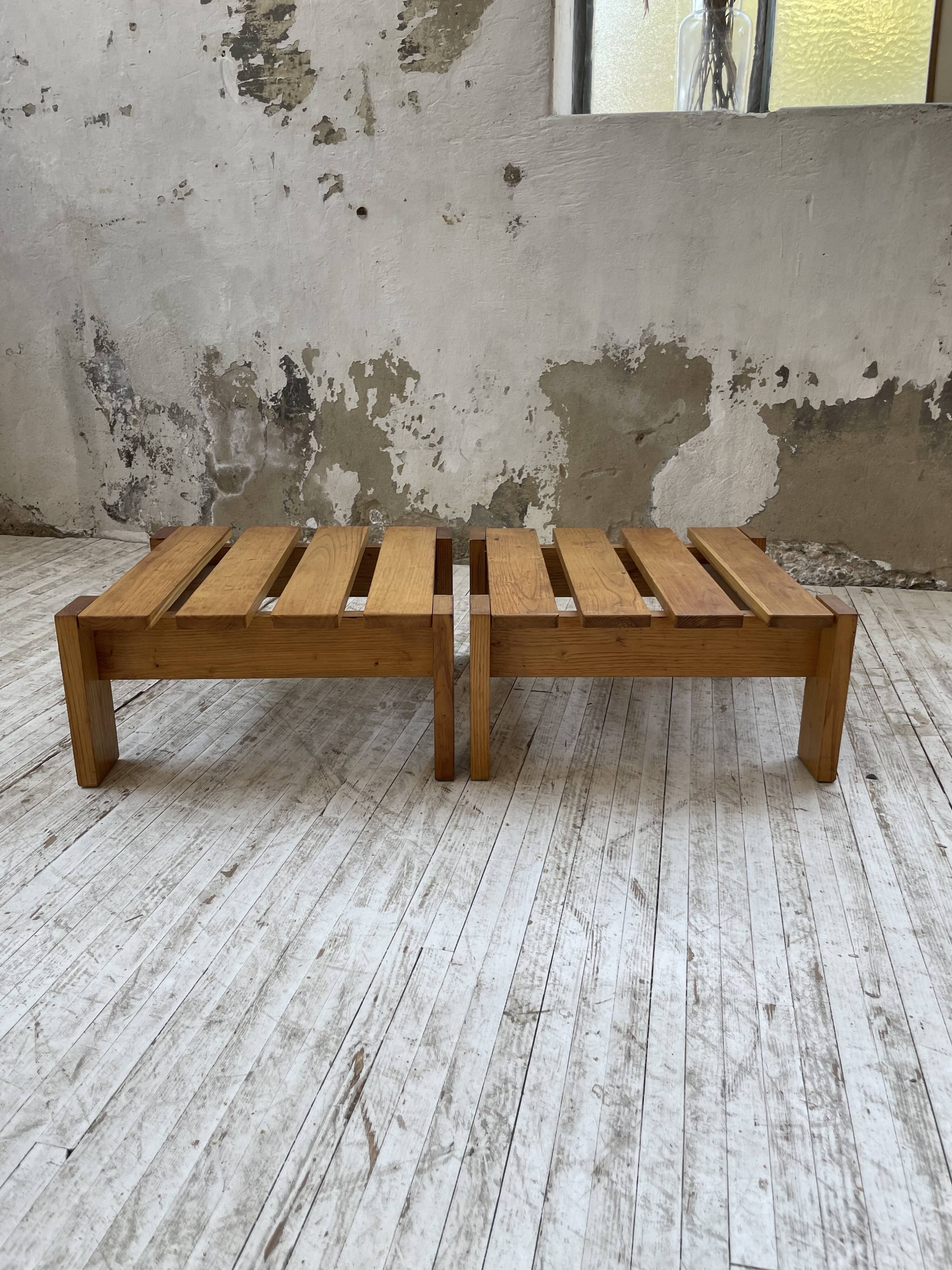 End stools for sofas pine mountain furniture 1960