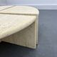 Italian Travertine Coffee or Side Tables, 1970s, Set of 4