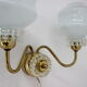 Ensemble de lustre et applique, 1970 ́s.