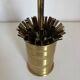 Vintage 1960 cigarette case, gold and black dispenser box - 13 x 7 cm