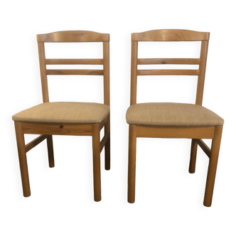 Pair of Scandinavian chairs from the 70s