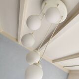 Suspension of vintage bulbs, 80s