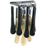 Square ” big drops” murano glass wall sconce (copia)