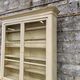Bibliotheque showcase buffet two mid-19th body in white patina fir