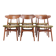 Ensemble de 6 chaises de salle à manger – Hans J. Wegner – Modèle CH30 – Teck et chêne – Années 1950
